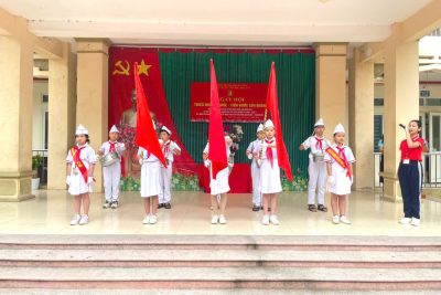 LIÊN ĐỘI TIỂU HỌC TRÁC VĂN TỔ CHỨC NGÀY HỘI “THIẾU NHI VUI KHỎE – TIẾN BƯỚC LÊN ĐOÀN”