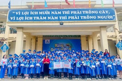 Trường Tiểu học Trác Văn phường Duy Tiên đã phối hợp cùng trung tâm tiếng Anh Ocean Edu tổ chức chương trình giao lưu “Rung chuông vàng”