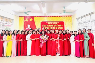 Trường Tiểu học Trác Văn tổ chức kỷ niệm 116 năm ngày Quốc tế phụ nữ 8-3 và 1986 năm khởi nghĩa Hai Bà Trưng